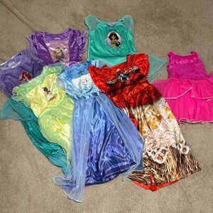 Disney Princess Kids Costume Dresses - Assorted Colors